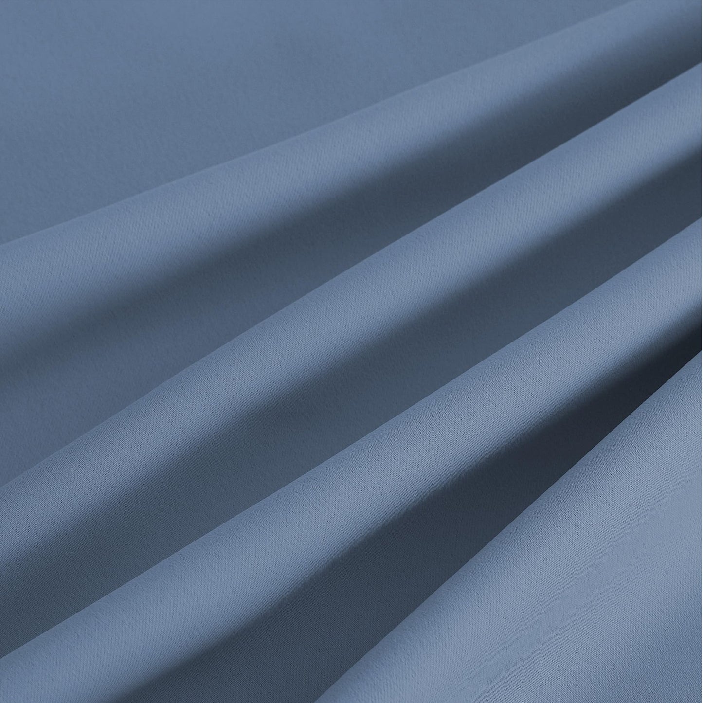 NICETOWN Blackout Curtains Grommet 2 Panels 72 Inches Long, Stone Blue