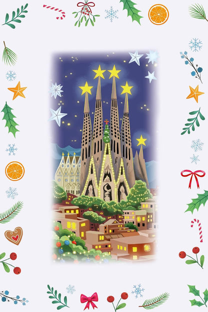 Ravensburger Holiday Puzzle Advent Calendar - 24 Mini Jigsaw Puzzles with 1000+ Pieces - Unique Winter Scenes for Christmas Fun - Premium Quality - Ages 12+