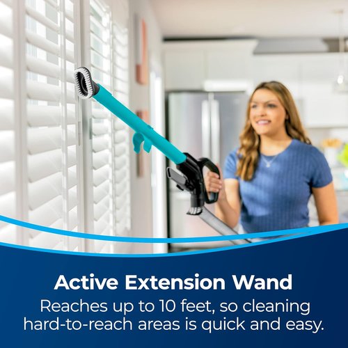 Bissell CleanView Rewind Vacuum - Bagless Design with Automatic Cord Rewind & Active Wand, Model 3534