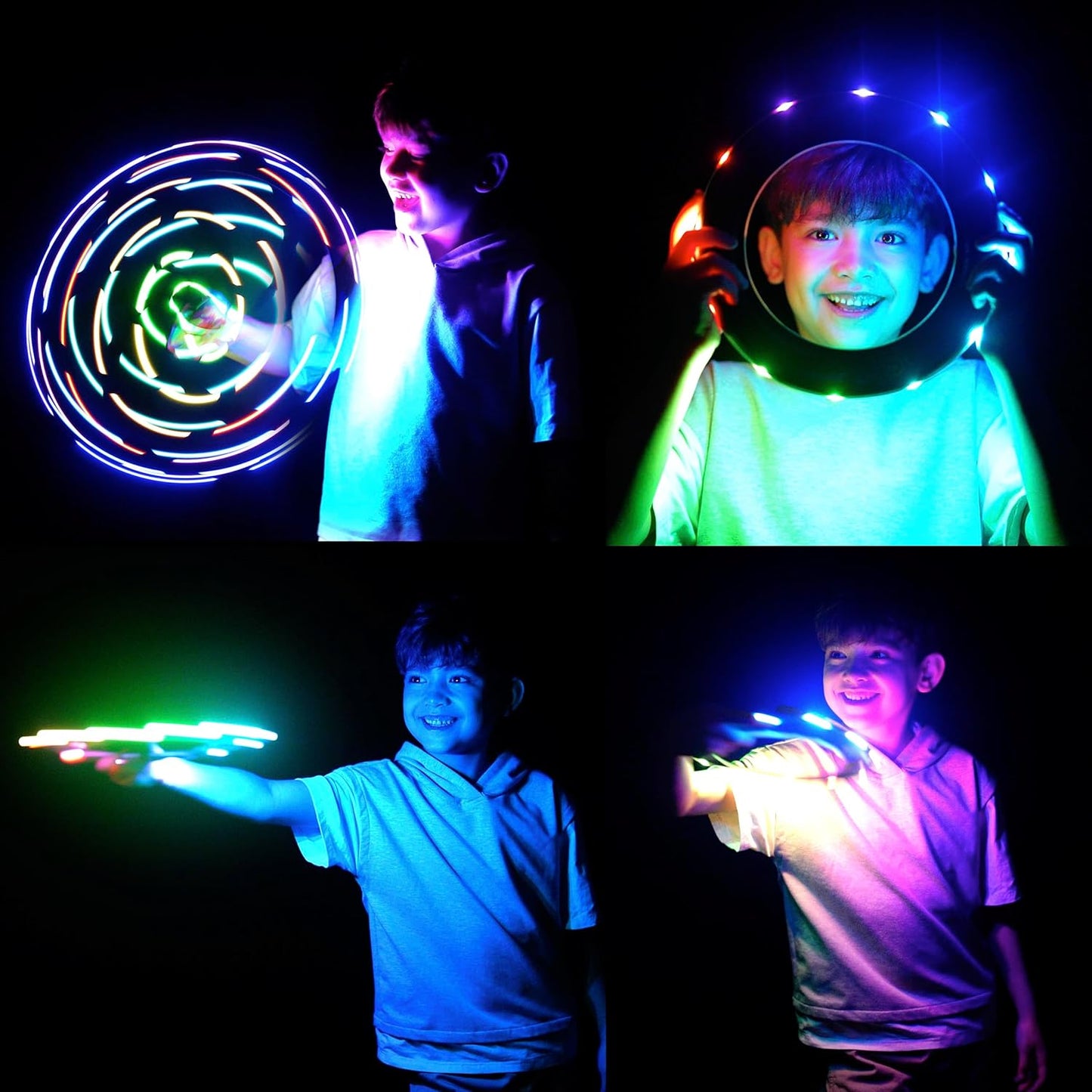 TOSY Flying Ring - Super Bright RGB LED Toy with Lost Mode | Waterproof Fun for Kids & Teens