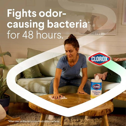 Clorox Disinfecting Wipes - Value Pack of 3 | 75 Count Each for Effective Cleaning