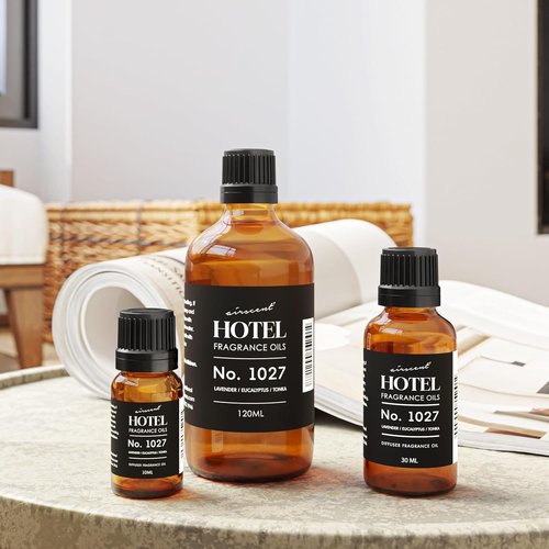 AirScent Hotel Diffuser Oil No. 1027 - Premium Zen-Inspired Fragrance for Ultrasonic Diffusers | 10 mL Glass Bottle