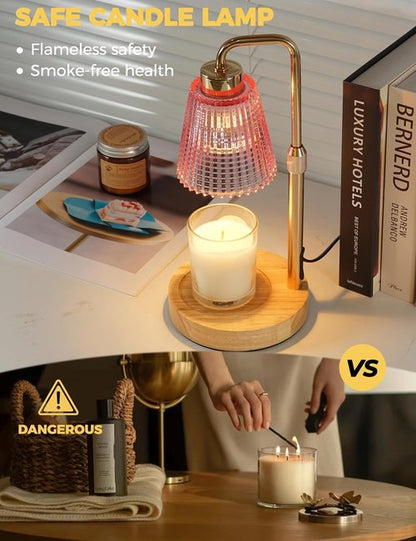 GODONLIF Candle Warmer Lamp - Dimmable with Timer | Perfect Birthday Gift for Women & Home Decor