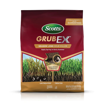 Scotts GrubEx1 Grub Killer - Season-Long Lawn Protection for 5,000 sq. ft., 14.35 lbs.