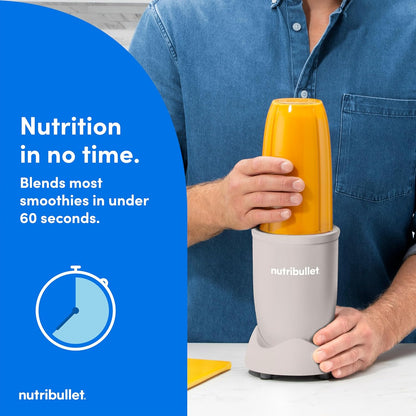Nutribullet® Pro Nutrient Extractor - 900W Power for Smoothies & Juices | Matte Linen Finish