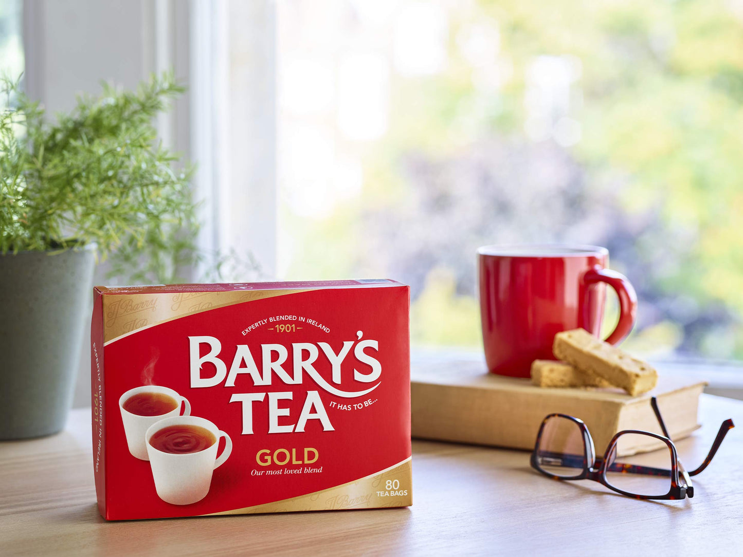 Barry's Tea Gold Blend 80 Teabags (3 Pack), Fresh from Barry's Tea in Ireland