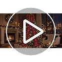 Burgundy Lighted Christmas Bow 71 Inch Tulle Tree Topper with Timer - Burgundy