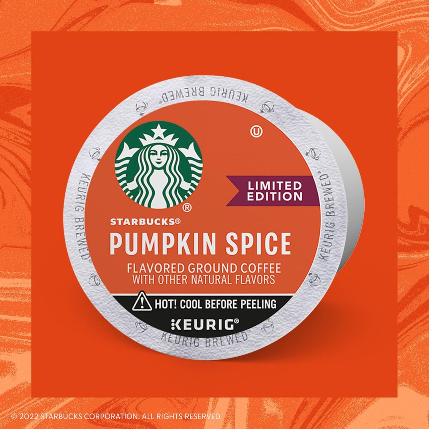 Starbucks Limited Edition Pumpkin Spice Flavored Coffee K-Cups - 10 Count (Pack of 2)
