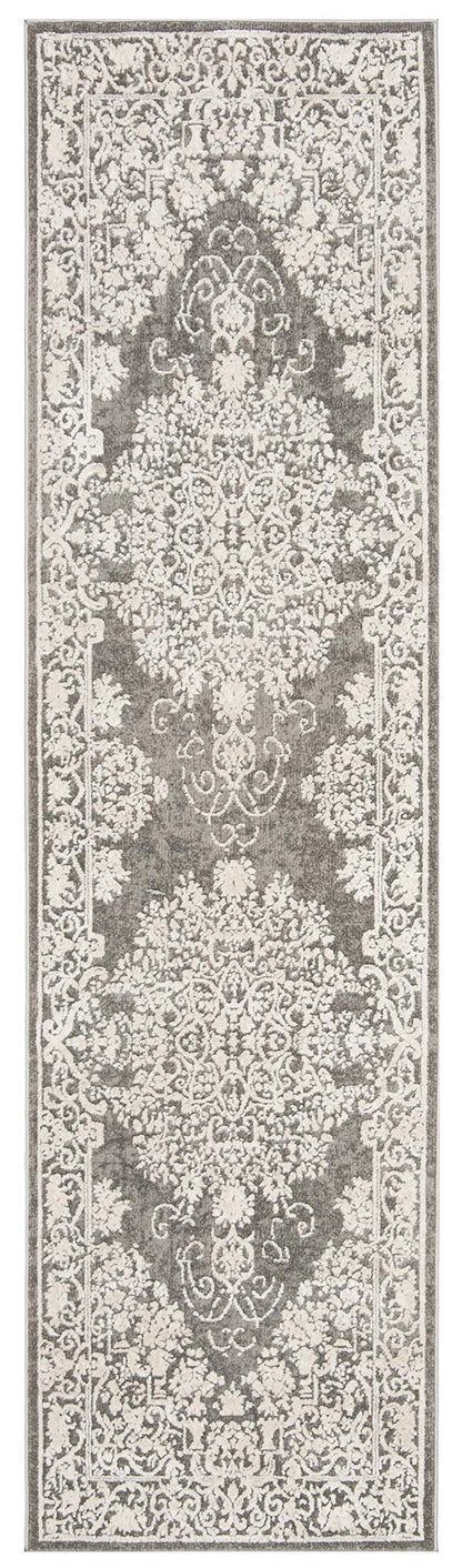 SAFAVIEH Reflection Collection Runner Rug - 2'3" x 8', Beige & Cream, Vintage Distressed Design, Non-Shedding & Easy Care, Ideal for High Traffic Areas in Living Room, Bedroom (RFT664A)