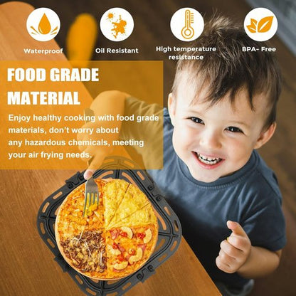 COSORI Air Fryer Replacement Grill Pan - Non-Stick Crisper Plate for 5 QT Air Fryer | Dishwasher Safe Accessories