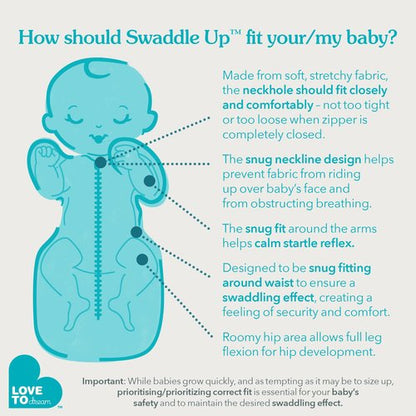 Love to Dream Swaddle UP, Baby Sleep Sack, Self-Soothing Swaddles for Newborns, Get Longer Sleep, Snug Fit Helps Calm Startle Reflex, New Born Essentials for Baby, 1.0 TOG, Newborn 5-8.5 lbs, Coral