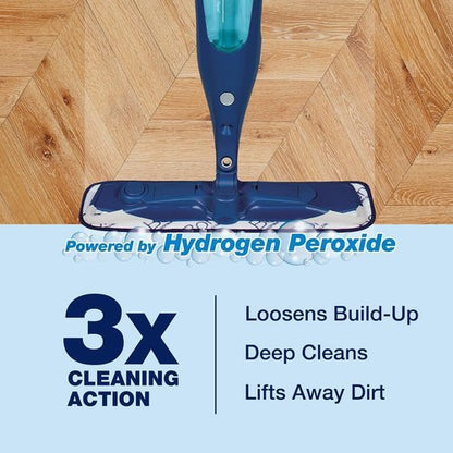 Bona PowerPlus Hardwood Floor Cleaner Refill - 128 Fl Oz | Residue-Free Solution for Wood Floors