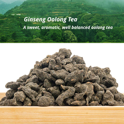 oriarmcha Ginseng Oolong Tea 250g - Chinese Lan Gui Ren Oolong Loose Leaf Tea - Natural Renshen Wulong Cha from Wuzhishan Mountain