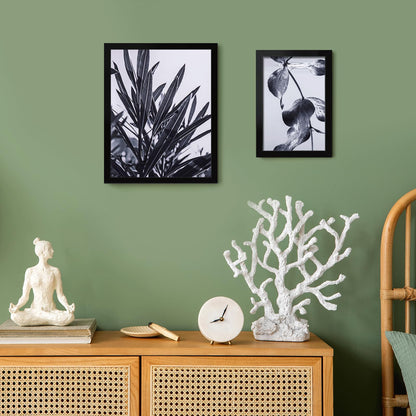 Veleclo 8.5x11 Picture Frame for Wall Display, 8.5x11 Black Frame with Shatter Resistant Plexiglass, Stable and Sturdy 8.5 x 11 Poster Frame for Wall Display, Handpicked Gift Collection, 1 Pack