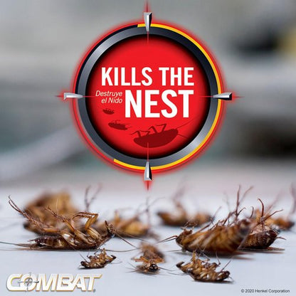 Combat Max Roach Killing Gel - Effective Indoor & Outdoor Pest Control - 1 Syringe, 2.1 Ounce
