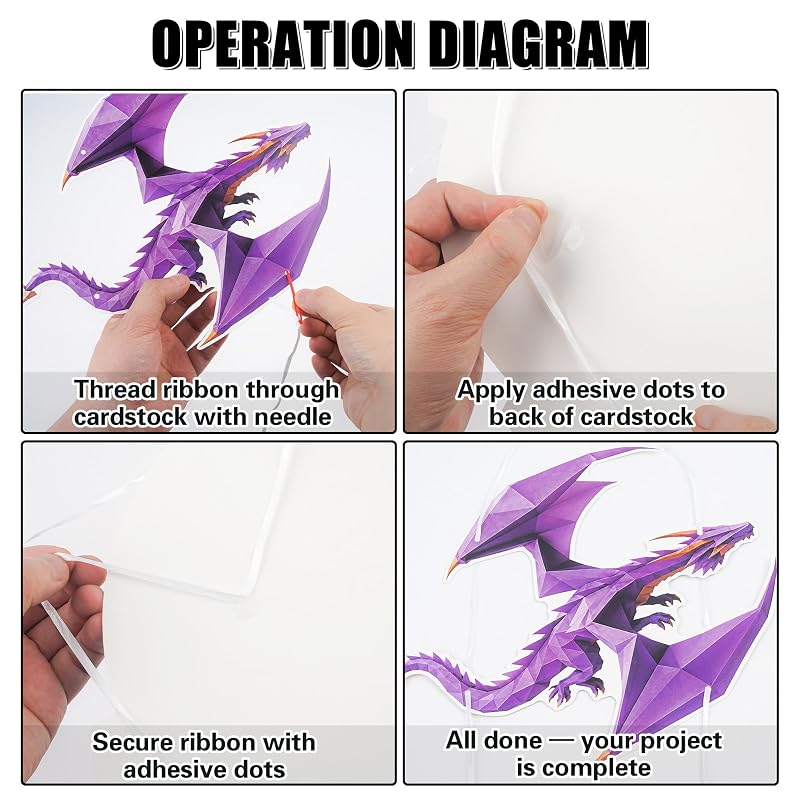 Geometric Dragon Door Sign Banner Decor - Variation: Geometric
