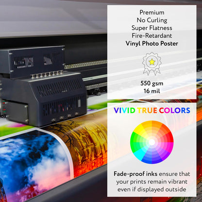 Skiennix Custom Poster Print - Personalized 11x17 Photo Prints | Upload Your Own Images