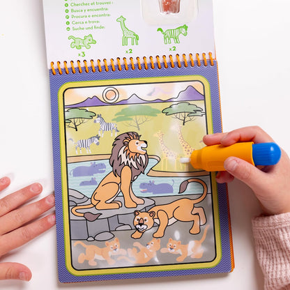 Melissa & Doug Water Wow! Reusable Activity Pad - Safari Theme - Eco-Friendly & Fun