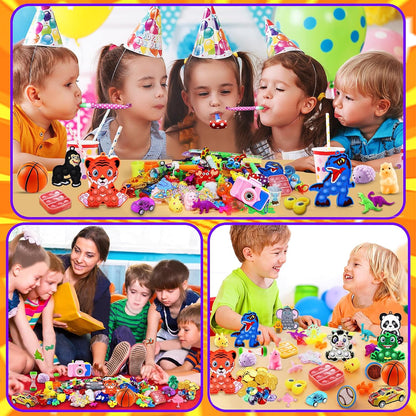 Skiennix 320PCS Party Favors - Fun Easter Egg Fillers & Fidget Toys for Kids | Classroom Prizes & Pinata Stuffers