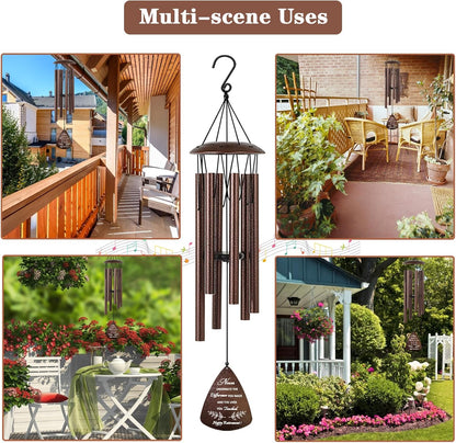 Retirement Gift for Woman Men, 32" Wind Chimes Retirement Gifts, Happy Retirement Gifts for Coworker Colleague Boss Teachers Nurses Friends, Going Away Gifts Retirement Decorations