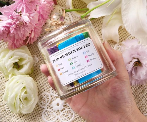 Bible Verse Jar - 200 Upgraded Scripture Verses | Inspirational Christian Gifts for Women