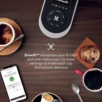 Keurig K-Supreme SMART Coffee Maker - MultiStream Technology for 6-12oz Brews | Sleek Black Design