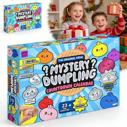 **Dumpling Advent Calendar by [Brand Name] - 24 PCS Mystery Fidget & Stress Toys | Perfect for Christmas Countdown & Party Favors**