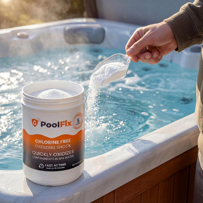 Non-Chlorine Spa Shock - Chlorine-Free Hot Tub Oxidizer for Spas & Jacuzzis | 5 lb Container