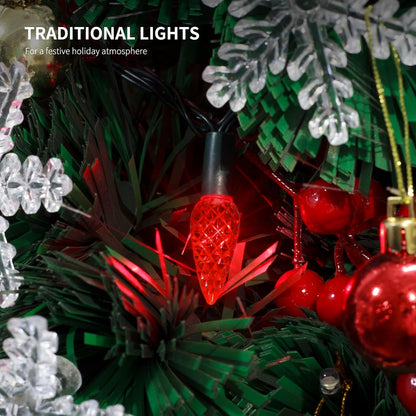 Waterglide C6 33ft 100 LED String Lights - Waterproof Fairy Lights with 8 Modes for Indoor/Outdoor Decor