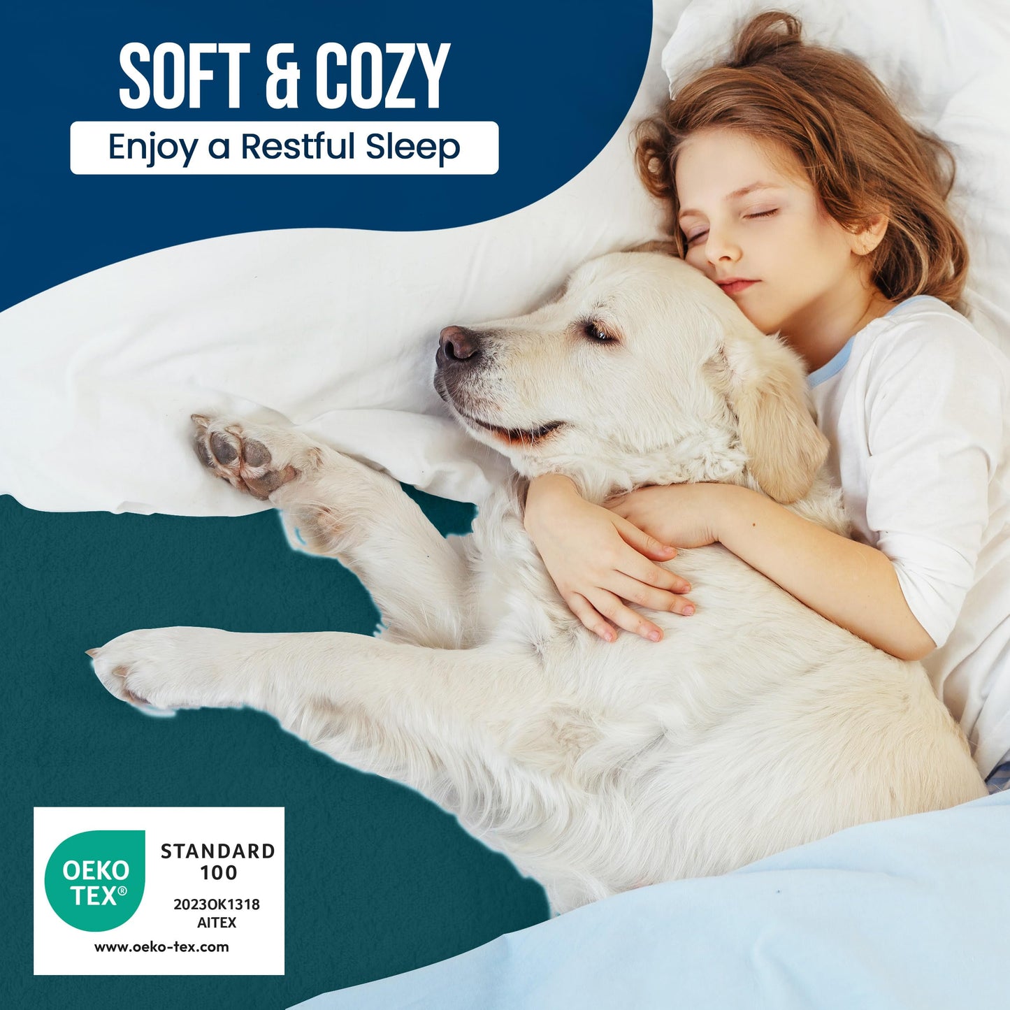 Utopia Bedding Waterproof Mattress Protector Twin Size (Pack of 14), Premium Terry Mattress Cover 200 GSM, Breathable, Fitted Style with Stretchable Pockets (Teal)