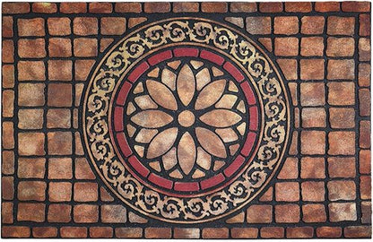 CHICHIC Large Rectangle Entrance Door Mat - Heavy Duty Non-Slip Welcome Rug | 24 x 36 Inch for High Traffic Areas