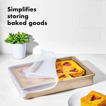 OXO Good Grips Silicone Bakeware Lid - Durable 9in x 13in Cover for Easy Baking and Storage