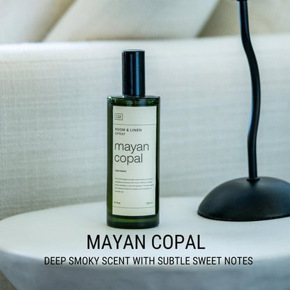 Craft & Kin Mayan Copal Room Spray for Bedding, 6.76 oz, Pillow Spray, Long-Lasting Room Freshener, Soothing Aroma Mist for Home & Washroom