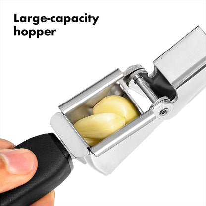 OXO Good Grips Garlic Press - Durable Stainless Steel Design for Effortless Crushing