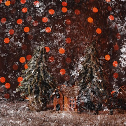 Aoriher Christmas Fake Snow - Glitter Metallic Foil Confetti for Crafts & Decorations | 0.88 Pound