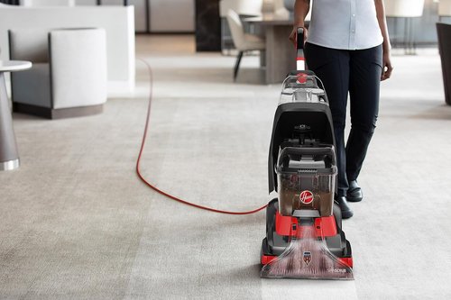Hoover Commercial PowerScrub XL Spot Extractor - Powerful Carpet Cleaner Machine with Heated Drying | Black