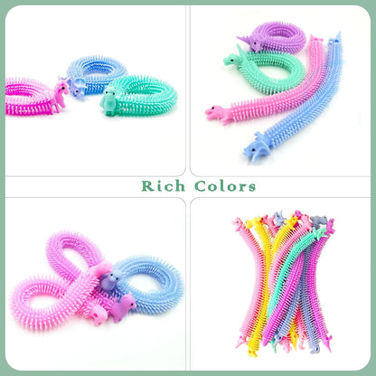 YZXODN Stretchy Fidget Strings - 30 Pack Sensory Toys for Stress Relief | Perfect for Kids & Adults