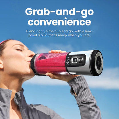 Ninja Blast Portable Blender - Cordless 18oz Personal Blender for Smoothies & Shakes | BPA-Free, USB-C Rechargeable, Lavender