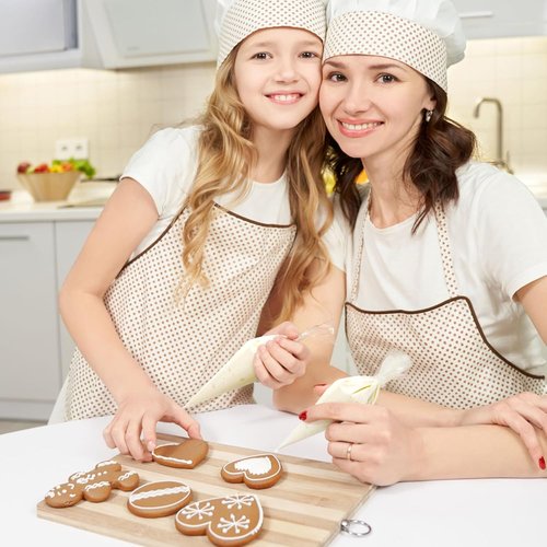 LotFancy 10-Inch Tipless Piping Bags - 500 Pcs Non-Slip Disposable Pastry Bags for Cake Decorating & Icing