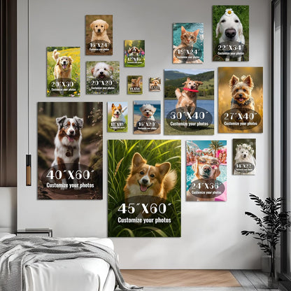 Personalized Photo Prints - Custom 24x36 Inch Poster Prints | Durable, Waterproof Wall Art for Home Decor