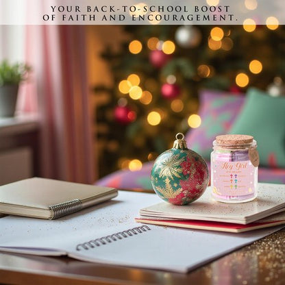 Bible Verse Jar for Teen Girl – First Communion Gifts for Girls, Christian Gift For Teens, Graduation Gifts