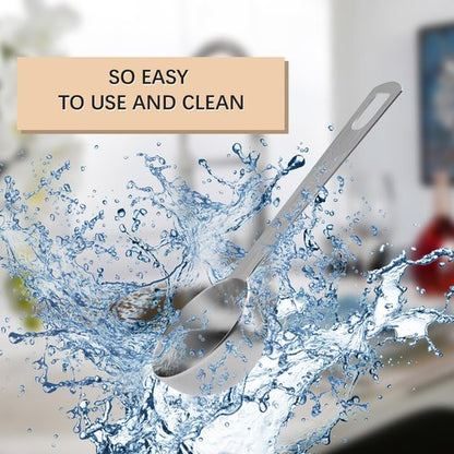 BERYLER 5PCS 1tbsp & 5PCS 1tsp Measuring Spoon Bundle