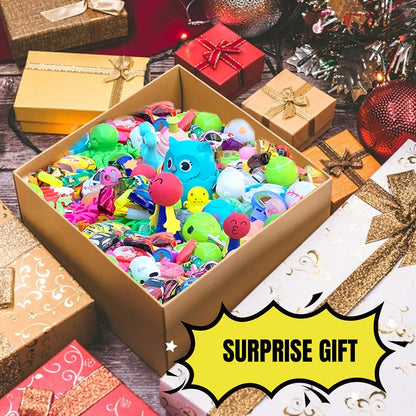 Skiennix Party Favors - 64 Pcs Small Toy Prizes for Kids | Easter Basket Goodie Bag Stuffers & Pinata Fillers