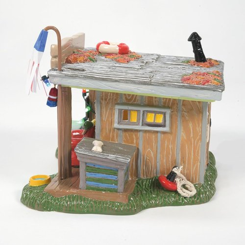 Department 56 | Original Snow Village Cousin Eddie's Bait Shop Lit Building - 5.63 Inch, Multicolor