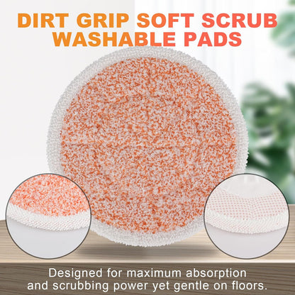Shark | Steam Mop Pads - 12 Pack Refill for S7000, S7201, S8001 | Washable Hard Floor Cleaning Pads