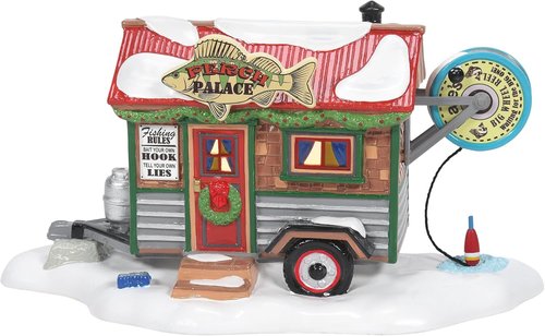 Department 56 Perch Palace Lit Building - 4.53 Inch Multicolor Original Snow Village Decor