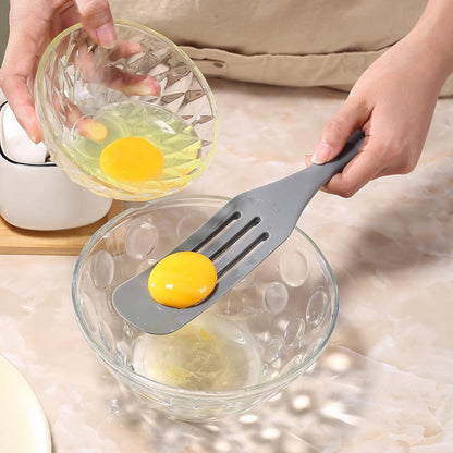 Tongjude Silicone Spurtle Set - Heat Resistant Cooking Utensils for Nonstick Cookware | 4-Piece Set