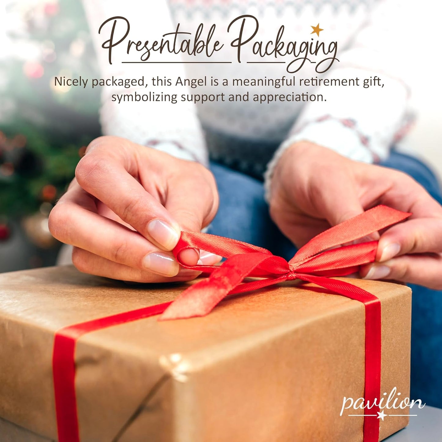 Pavilion Gift Company Retirement Angel Figurine - Celebrate New Beginnings | 6.5 Inches