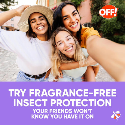Off! Clean Feel Insect Repellent - Fragrance-Free Picaridin Bug Spray for Lasting Protection | 6 oz
