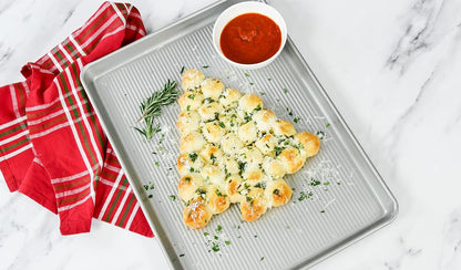 USA Pan Bakeware Nonstick Half Sheet Pan - Durable Aluminized Steel | Set of 2 Baking Sheets